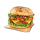 No Meat Texas Burger (veggie)