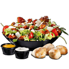 No Chicken Filet Salat Teriyaki (veggie)