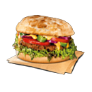 Green Chili Burger (veggie)