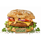 No Meat Burger Cheeseburger (veggie)