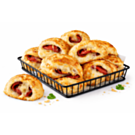 Pizzabrötchen Sucuk