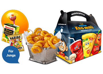 Curly Fries Kids-Menü Boys