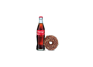 Cola + Chocolate Donut