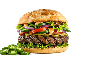 Burger Hot Chili