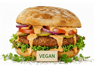 No Meat Burger (vegan)