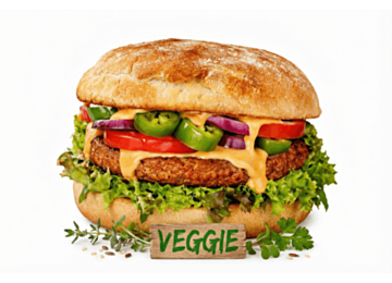 Green Chili Burger (veggie)