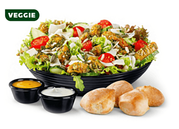 No Chicken Filet Salat Pesto (veggie)