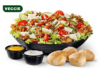 No Chicken Filet Salat Teriyaki (veggie)