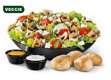 Vegetarischer Salat