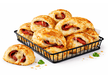 Pizzabrötchen Sucuk