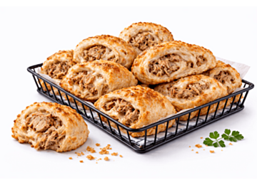 Pizzabrötchen mit Thunfisch & Käse