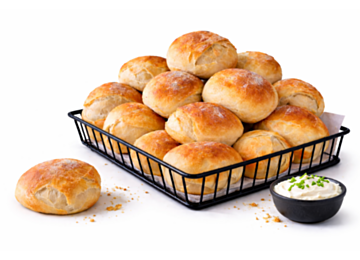 ungefüllte Pizzabrötchen